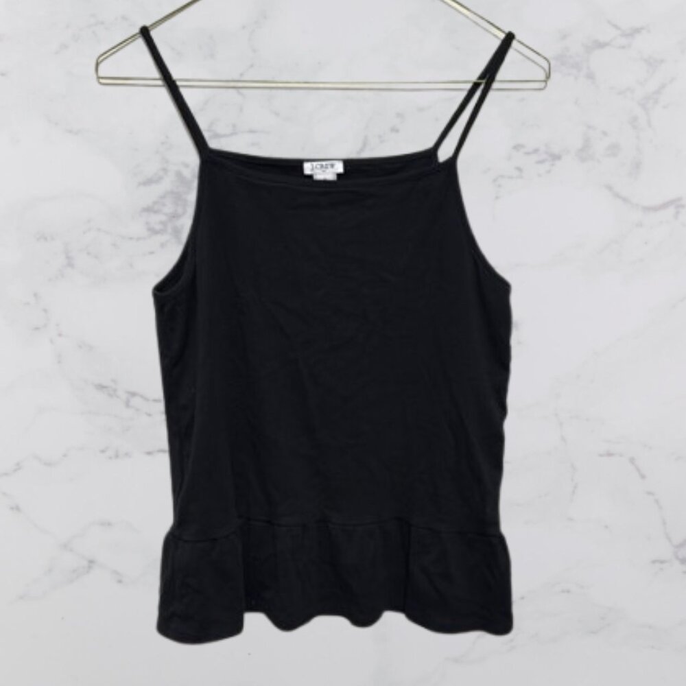 J Crew Size Small Black Tank top